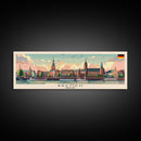 Brescia Italy Travel Print Wall Art, Panoramic City Art, Travel Art, Wall Decor, Vacation Gift, Framed Canvas Print Or Metal Art