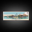 Cheboksary Russia Travel Art, City Art, Framed Canvas Print or Metal Wall Art, Europe Travel Poster, Panoramic Wall Art, Extra Wide Wall Art