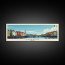 Limerick Ireland Travel Print Wall Art, Panoramic City Art, Travel Art, Wall Decor, Vacation Gift, Framed Canvas Print Or Metal Art
