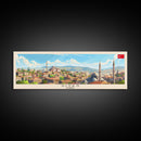 Sivas Turkey Travel Print Wall Art, Panoramic City Art, Travel Art, Wall Decor, Vacation Gift, Framed Canvas Print Or Metal Art