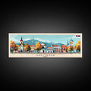 Sombor Serbia Travel Print Wall Art, Panoramic City Art, Travel Art, Wall Decor, Vacation Gift, Framed Canvas Print Or Metal Art