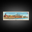 Veliky Novgorod Russia Wall Art, Panoramic Travel Poster, Panoramic Framed Canvas Print, City Wall Art, Wall Hanging Home Decor, Travel Art