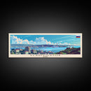 Vladivostok Russia Travel Print Wall Art, Panoramic City Art, Travel Art, Wall Decor, Vacation Gift, Framed Canvas Print Or Metal Art