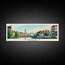 Wakefield United Kingdom Travel Print Wall Art, Panoramic City Art, Travel Art, Wall Decor, Vacation Gift, Framed Canvas Print Or Metal Art