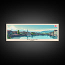 Zugdidi Georgia Travel Print Wall Art, Panoramic City Art, Travel Art, Wall Decor, Vacation Gift, Framed Canvas Print Or Metal Art