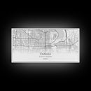 Omaha City Map, Nebraska Art, Map Print, Minimalist Wall Art, Wall Art, Canvas Art, Realtor Thank You, Wall Hanging, Farmhouse Décor