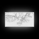 Riverside City Map, California Art, Map Print, Minimalist Wall Art, Wall Art, Canvas Art, Dorm Room Décor, Gift For Husband, Cabin Wall Art