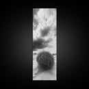 Tumbleweed Desert,Canvas Print, Rustic Southwest Wall Art, Moody Landscape Art, Extra Wide Art, Above Sofa Art, Farmhouse Decor
