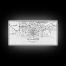 Tallahassee City Map, Florida Art, Map Print, Modern Wall Art, Wall Art, Canvas Art, Teen Boy Wall Art, Going Away Gift, Office Wall Décor