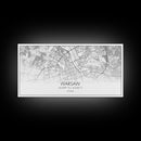 Warsaw City Map, Poland Art, Map Print, Modern Wall Art, Wall Art, Canvas Art, European wall Art, First Home Gift, Wall Décor, Office Prints