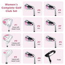Women's Complete Golf Club Set Right Hand with Rain Hood by LJGDeals