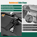 Compost Spreader 24 Inch Peat Moss Spreader Roller with Height-adjustable T-shape Handle by LJGDeals