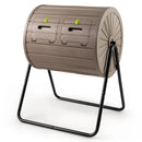 Compost Tumbler 37.5 Gallon Large Outdoor Compost Bin by LJGDeals
