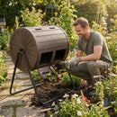 Compost Tumbler 37.5 Gallon Large Outdoor Compost Bin by LJGDeals