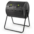 Compost Tumbler 37.5 Gallon Large Outdoor Compost Bin by LJGDeals
