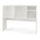 Computer Desktop Bookcase with 4 Cubbies and Open Back Compartment by LJGDeals