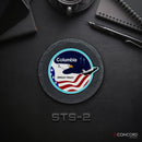 STS - 2 SPACE SHUTTLE - SLATE COASTER by Concord Aerospace