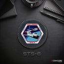 STS - 6 SPACE SHUTTLE - SLATE COASTER