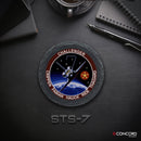 STS - 7 SPACE SHUTTLE - SLATE COASTER by Concord Aerospace