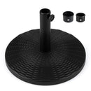 Concrete Patio Umbrella Base with Rattan Pattern for Lawn by DirectDeals