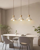Cone Forma Travertine Pendant Lamp