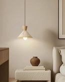 Cone Forma Travertine Pendant Lamp