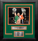 Conor McGregor 2-Division Champion 8" x 10" Framed Mixed Martial Arts Photo with Engraved Autograph by Dynasty Sports & Framing