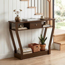 Console Table with Storage Drawer and Shelf, 47-Inch by LJGDeals