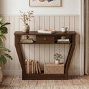 Console Table with Storage Drawer and Shelf, 47-Inch by LJGDeals