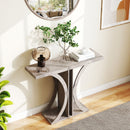 Console Table 39.5 Inch Rectangular Entryway Table with Geometric Frame by LJGDeals