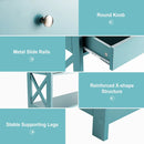 Console Table 3-Tier with Drawer and Storage Shelves by LJGDeals