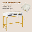 Console Table with LED Lighting and Charging Station for Living Room and Hallway by LJGDeals