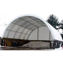 40'x40'x15' Double Truss Shipping Container Canopy Shelter by Chery Industrial