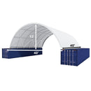 40'x40'x13' Shipping Container Canopy Shelter by Chery Industrial
