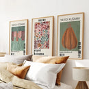 Contemporary Yayoi Kusama Retro Wall Art Decor by Wall Art Set