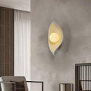 Contemporary Nordic Leaf Resin Wall Lamp