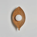 Contemporary Nordic Leaf Resin Wall Lamp