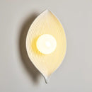 Contemporary Nordic Leaf Resin Wall Lamp