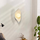 Contemporary Nordic Leaf Resin Wall Lamp