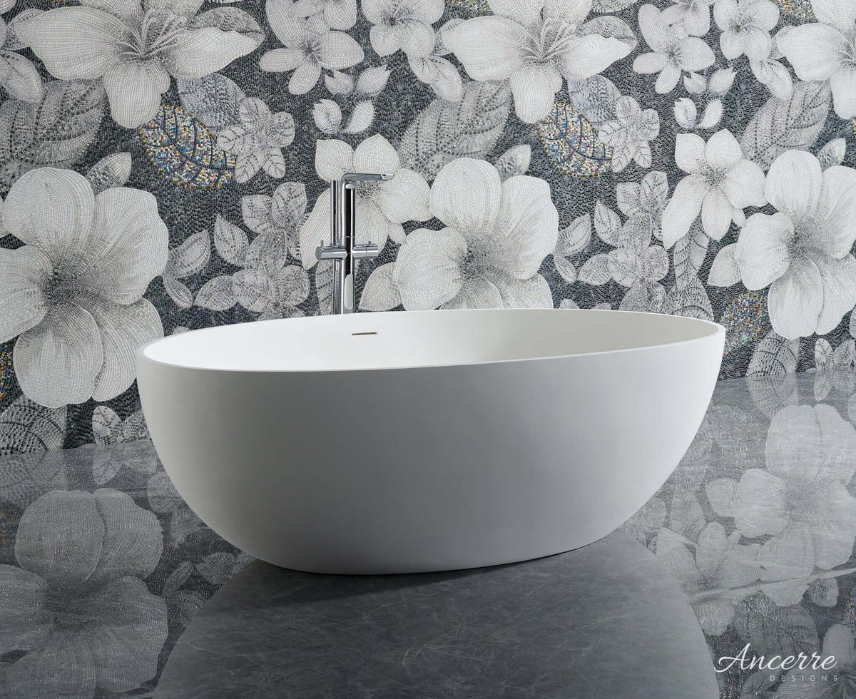 Contoure Freestanding Solid Surface Bathtub, photo 10 of 40