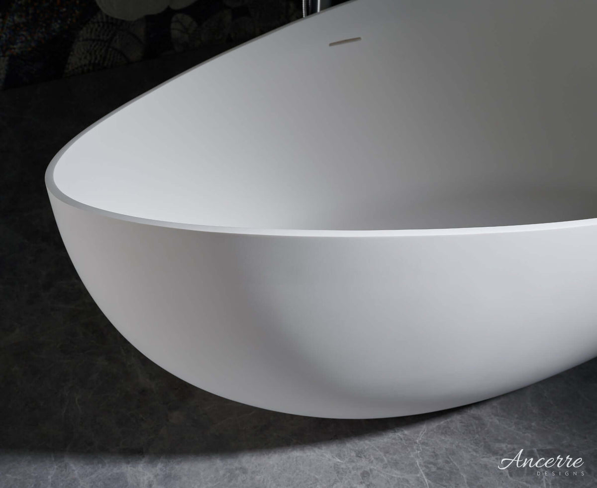 Contoure Freestanding Solid Surface Bathtub, photo 18 of 40