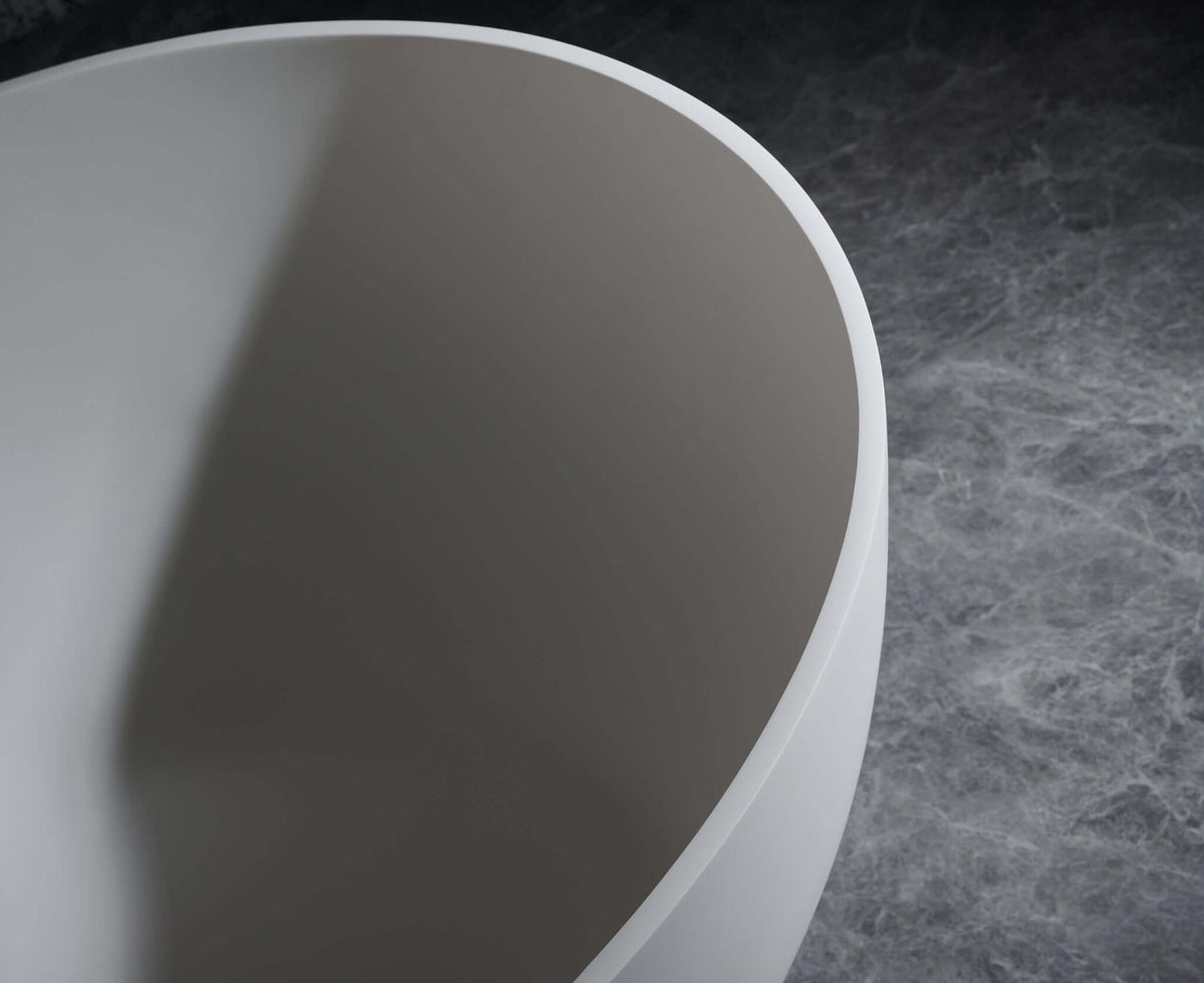 Contoure Freestanding Solid Surface Bathtub, photo 32 of 40
