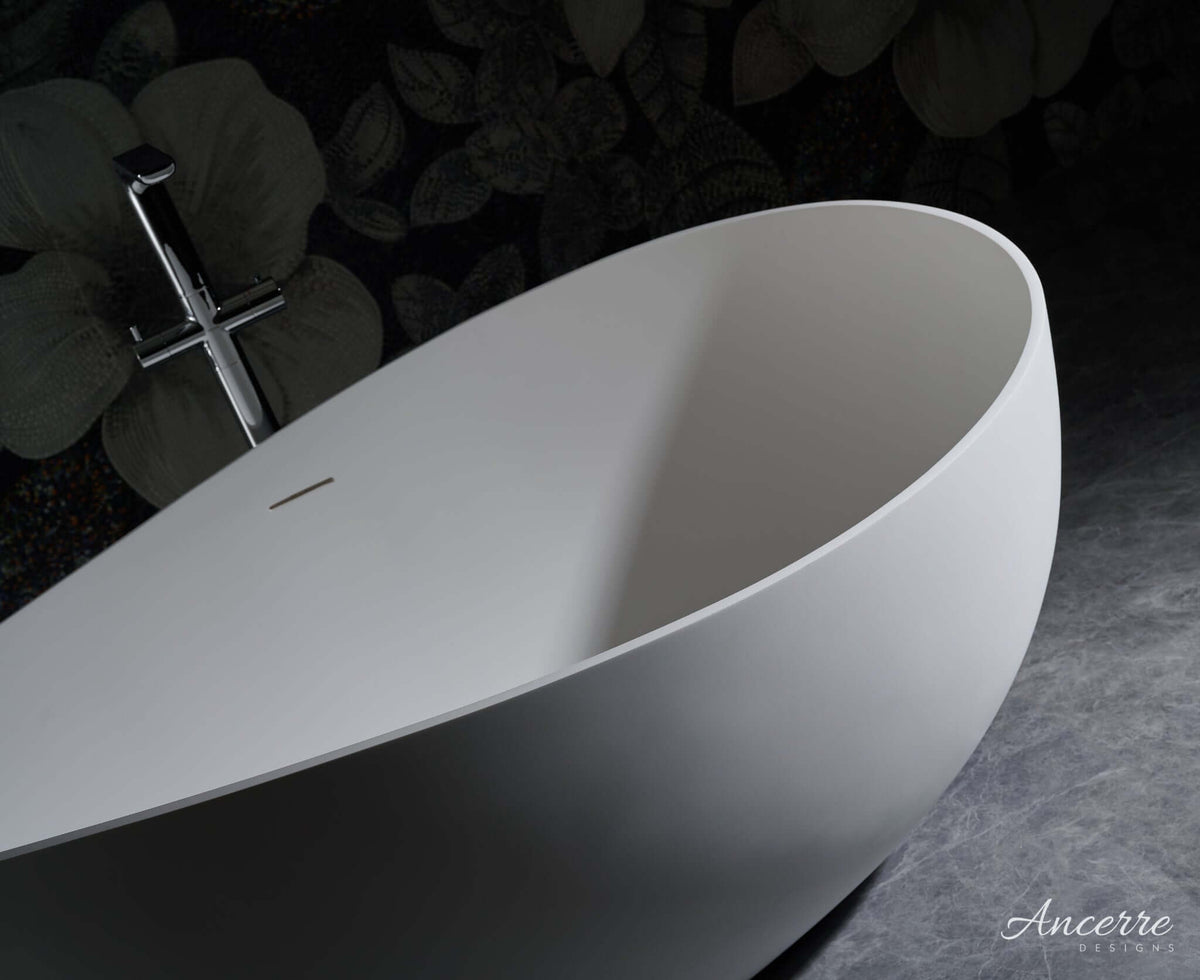 Contoure Freestanding Solid Surface Bathtub, photo 9 of 40