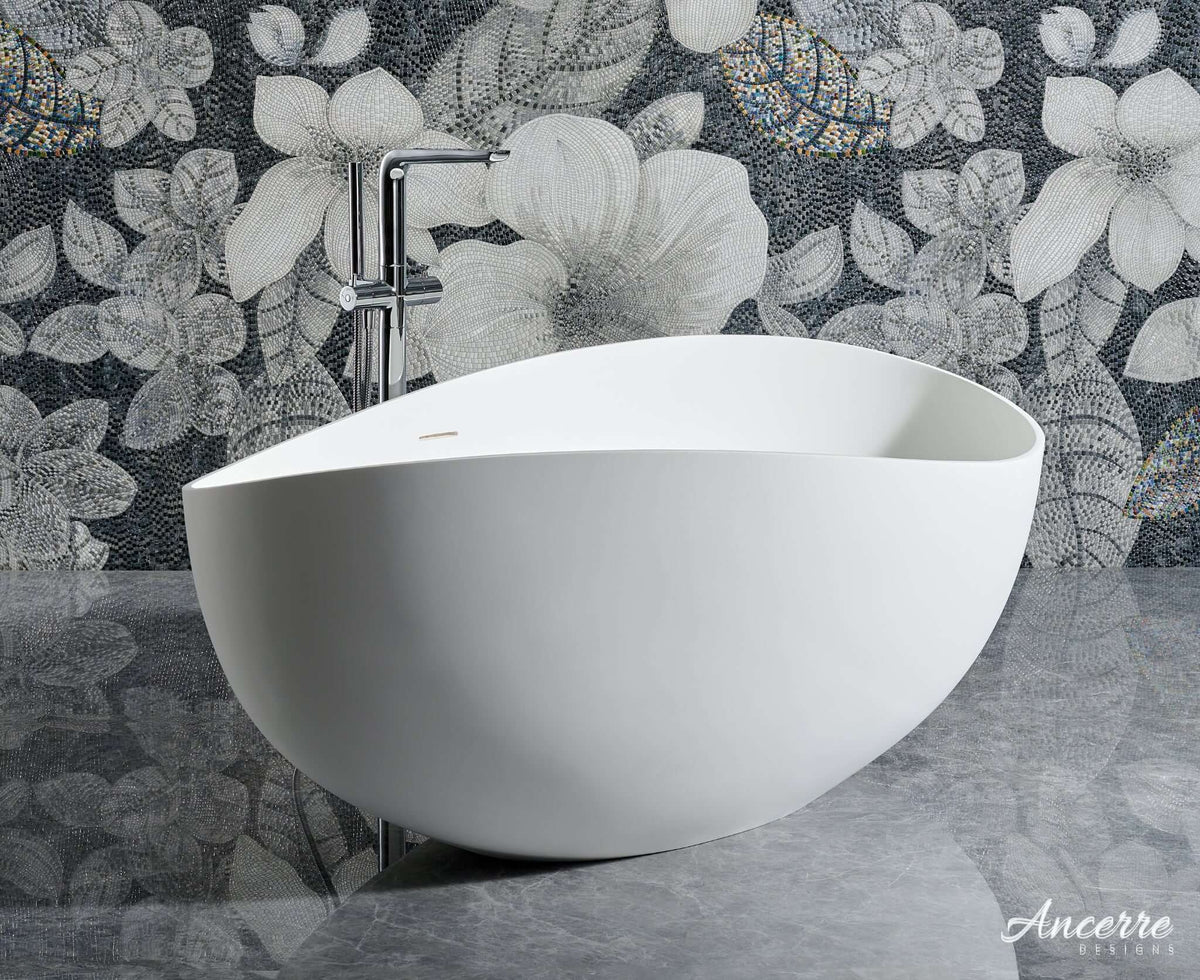 Contoure Freestanding Solid Surface Bathtub, photo 6 of 40