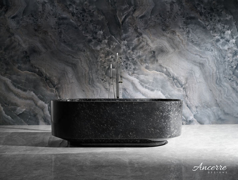 Odessa 67" Freestanding Forged Carbon Fiber Bathtub