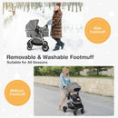 2-in-1 Convertible Baby Stroller with Reversible Seat by LJGDeals