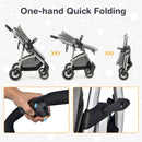 2-in-1 Convertible Baby Stroller with Reversible Seat by LJGDeals