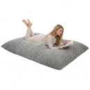 Convertible Bean Bag Floor Sofa with Washable Corduroy Cover by LJGDeals