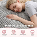 Convertible Bean Bag Floor Sofa with Washable Corduroy Cover by LJGDeals