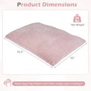 Convertible Bean Bag Floor Sofa with Washable Corduroy Cover by LJGDeals